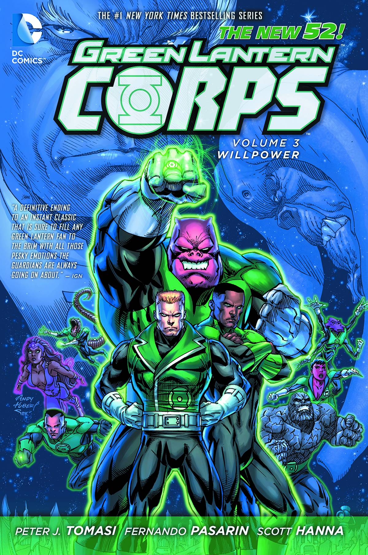 Green Lantern Corps Graphic Novel Volume 3 Willpower (New 52)