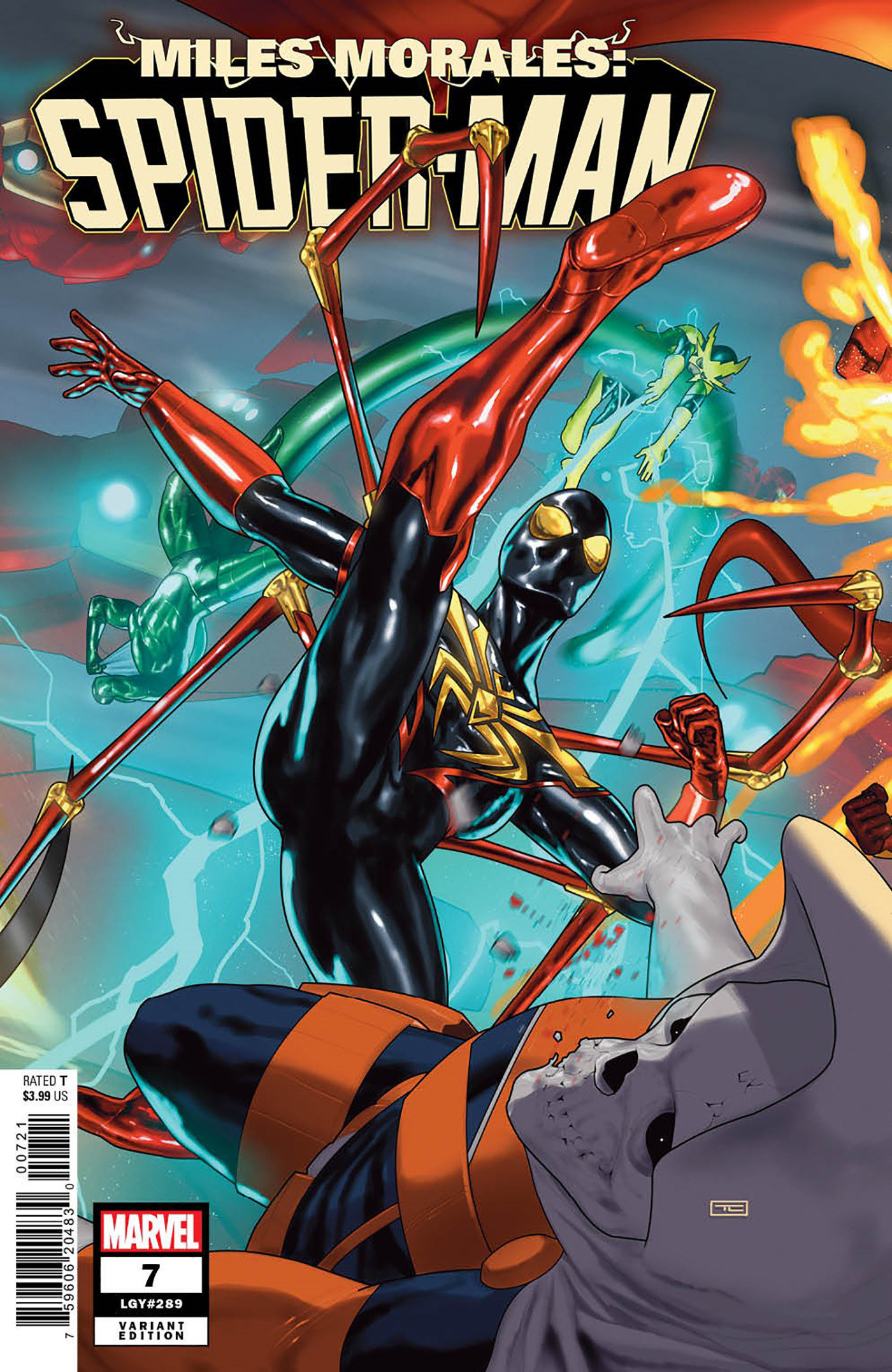 Miles Morales: Spider-Man #7 Taurin Clarke Connecting Variant