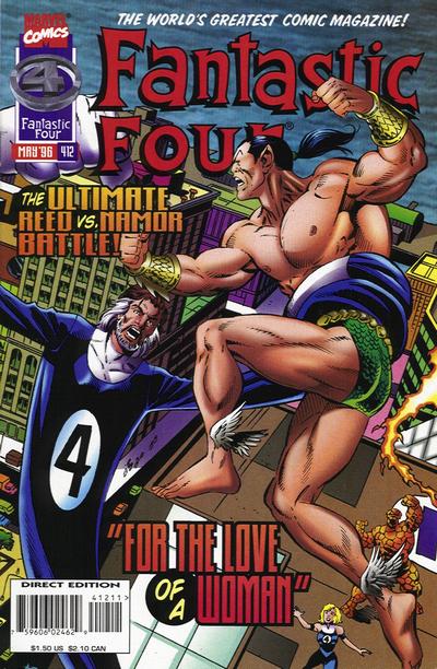 Fantastic Four #412 [Direct Edition] - Vf+ 8.5