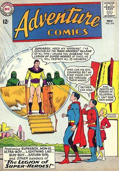 Adventure Comics #314-Above Average/Fine (5 - 7)