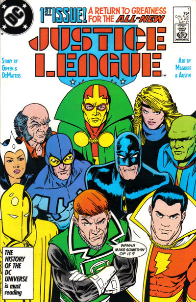 Justice League #1 (1987) [Direct]-Very Good (3.5 – 5)