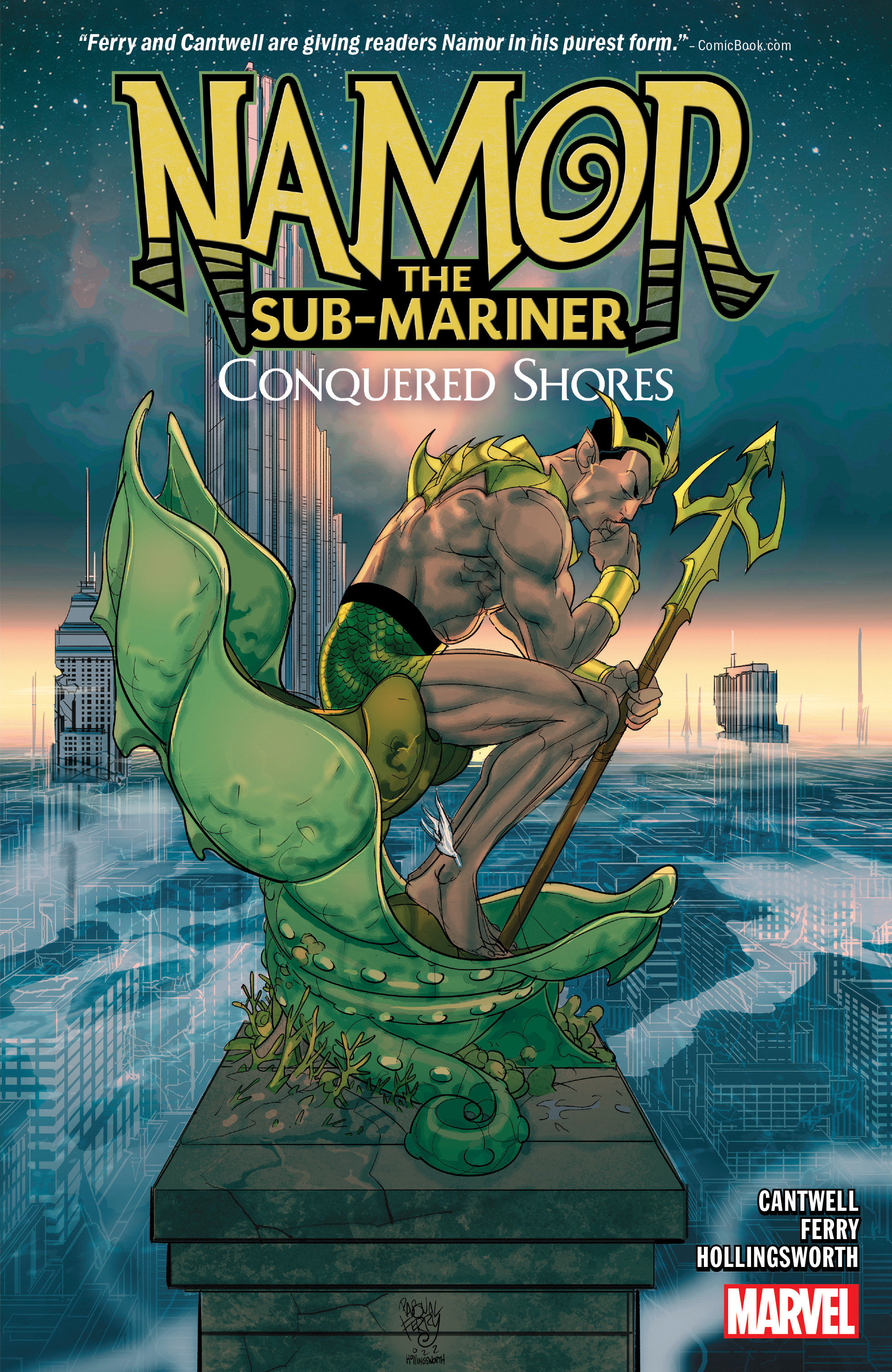 Namor The Sub-Mariner Graphic Novel Conquered Shores