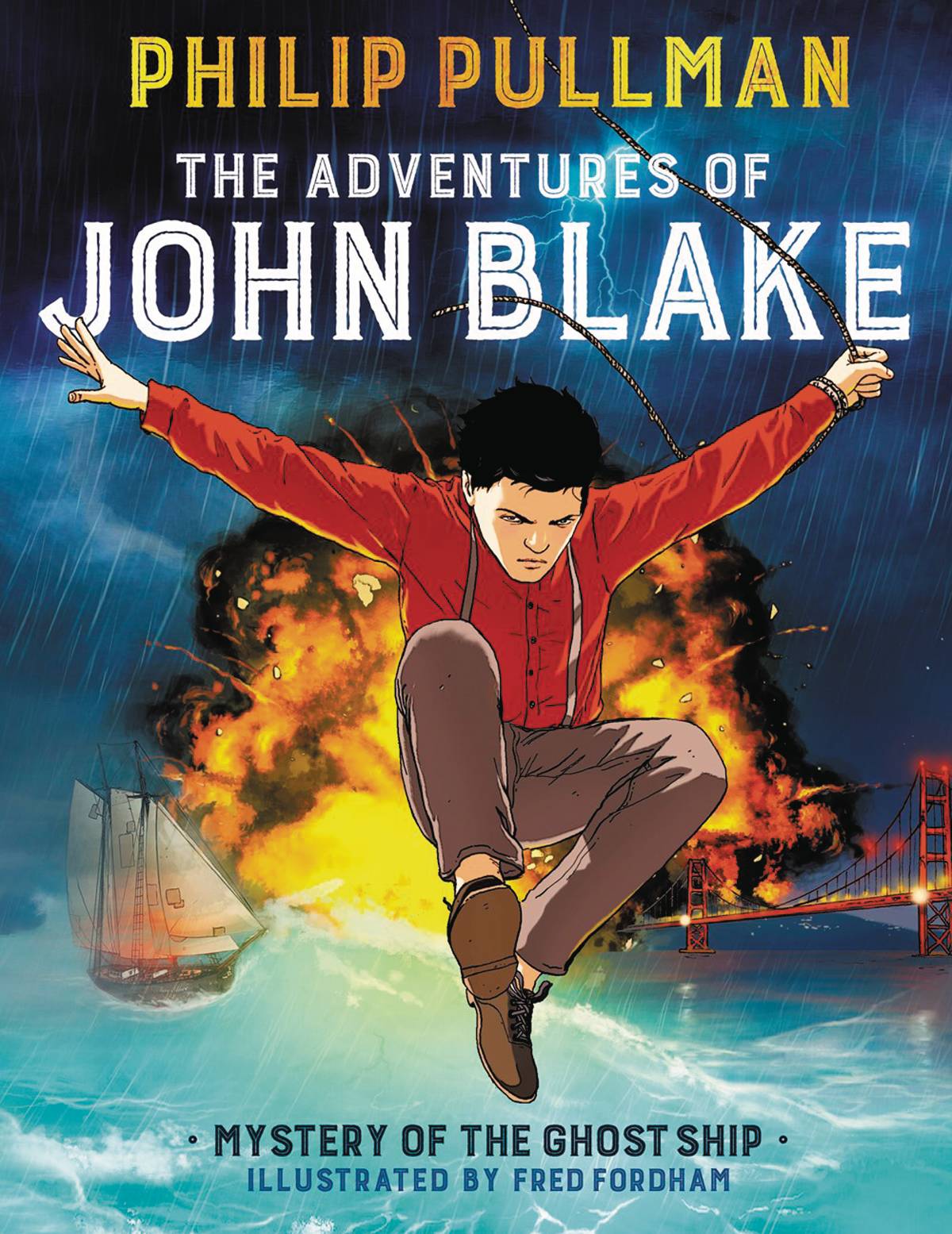Adventures of John Blake Hardcover Graphic Novel Volume 1 Mystery of Ghost Ship