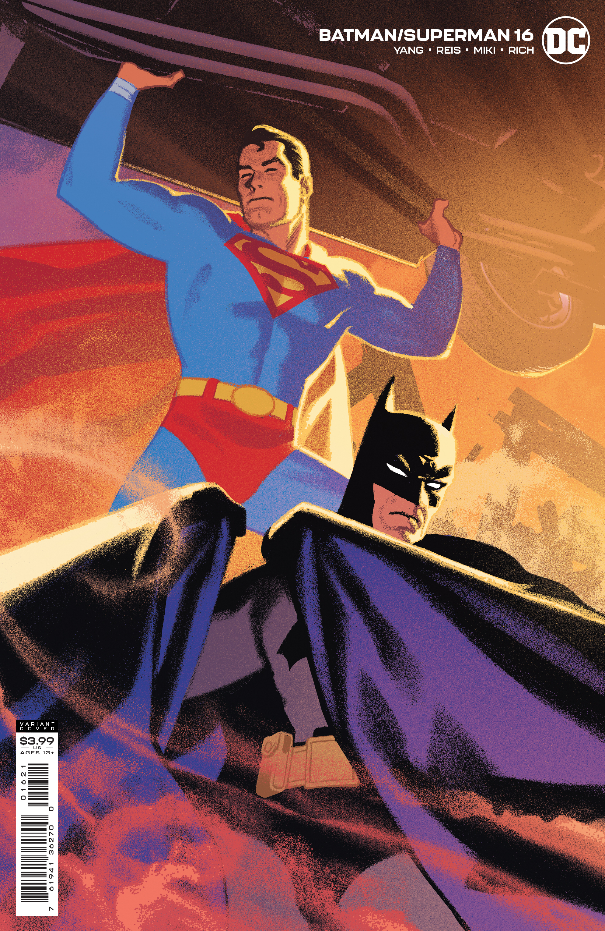 Batman Superman #16 Cover B Greg Smallwood Variant (2019)
