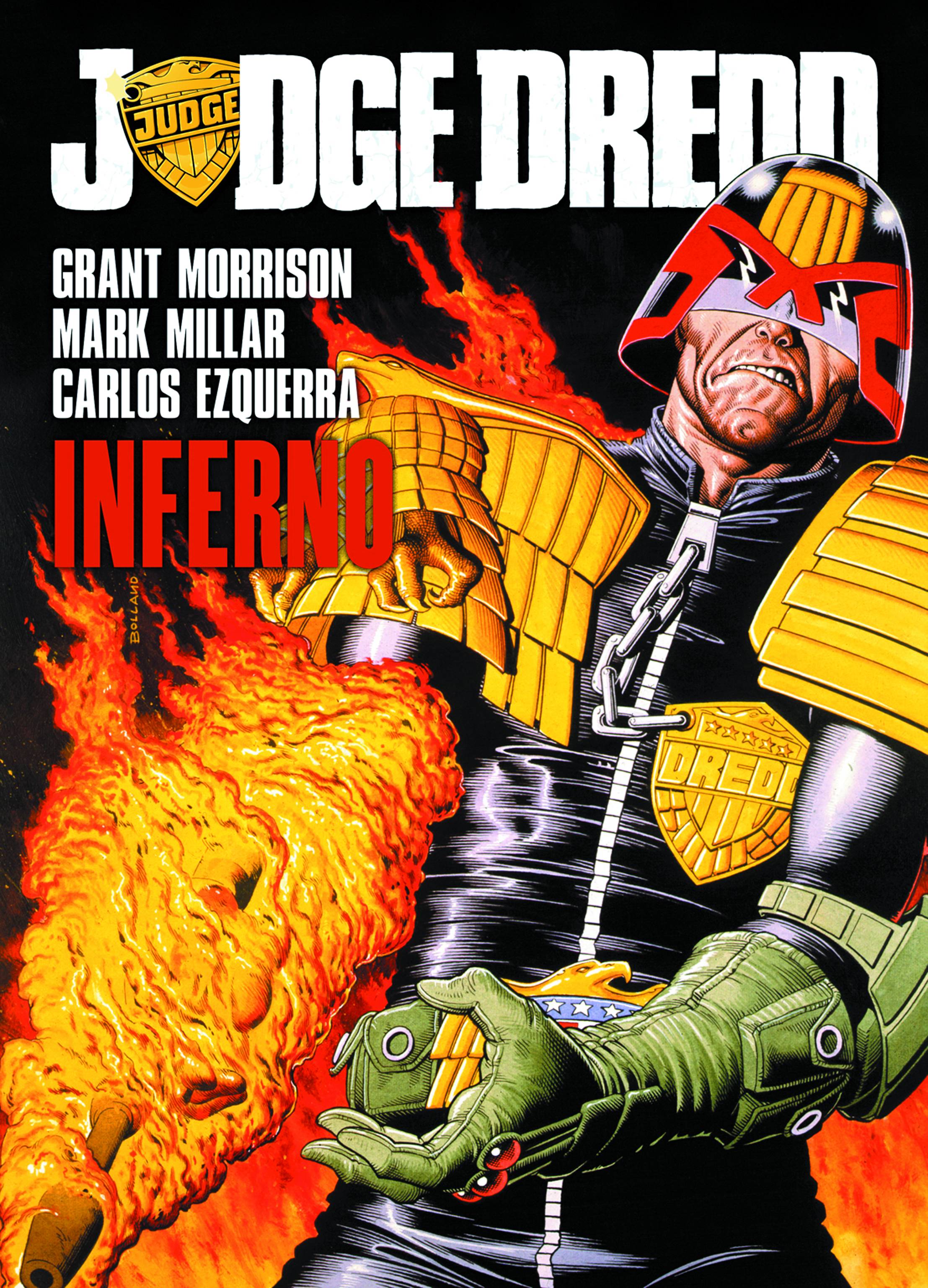 Judge Dredd Inferno Graphic Novel
