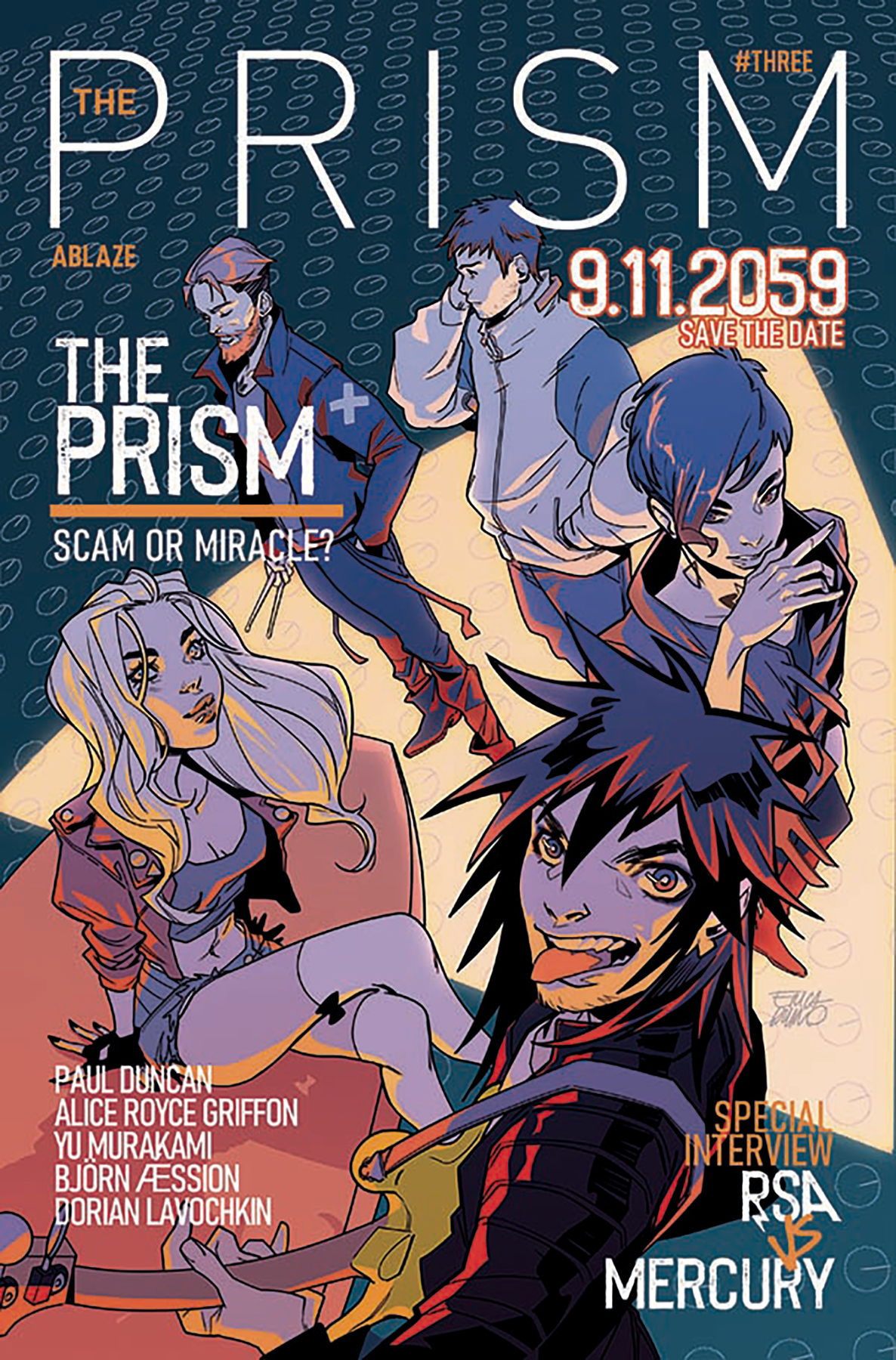 The Prism #3 Cover B Erica D Urso (Mature)