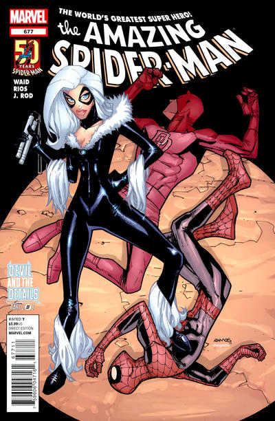 The Amazing Spider-Man #677 [Direct Edition]-Fine 