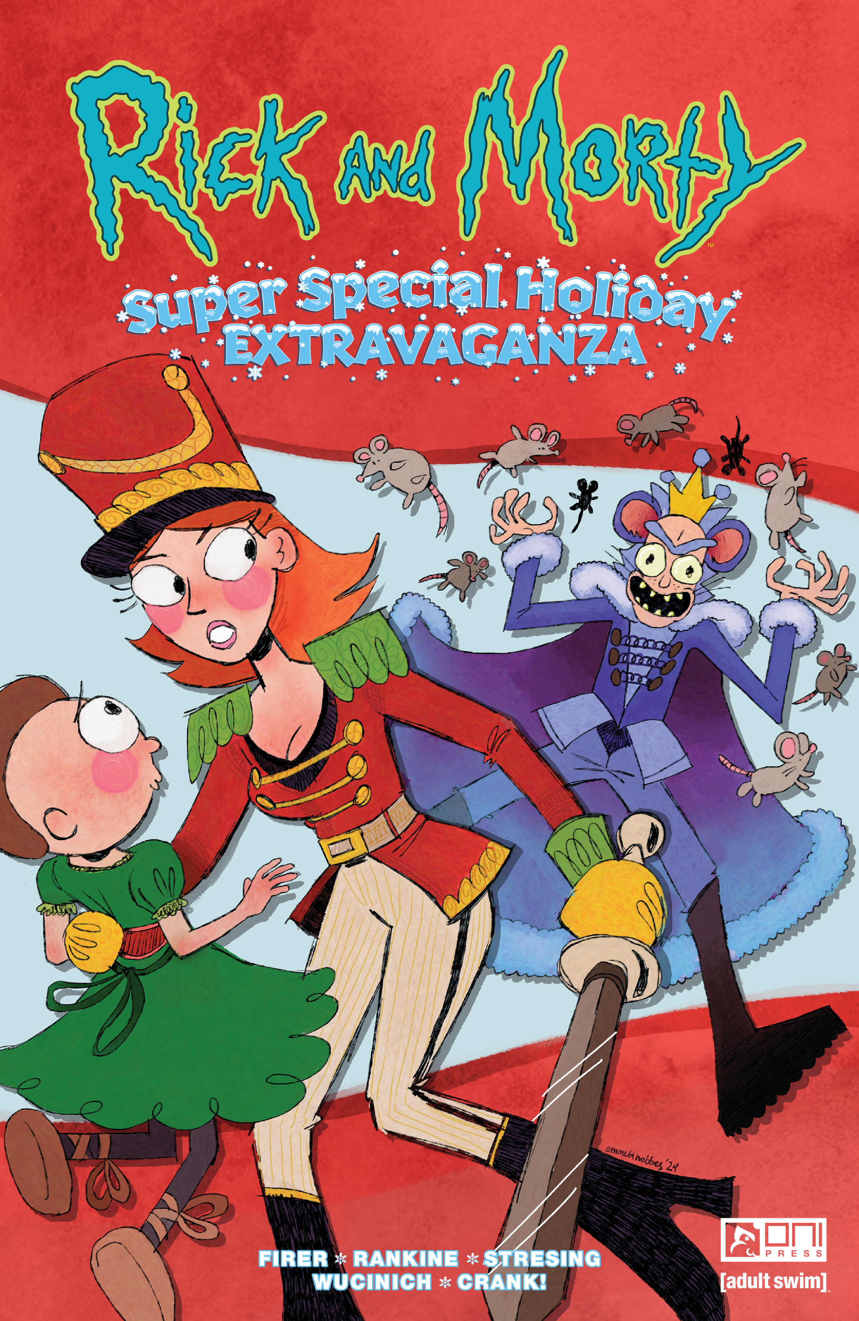 Rick and Morty Super Special Holiday Extravaganza #1 (One Shot) Cover B Emmett Hobbes Variant 