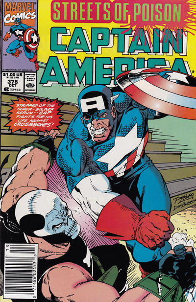 Captain America #378 [Newsstand]-Very Good (3.5 – 5)