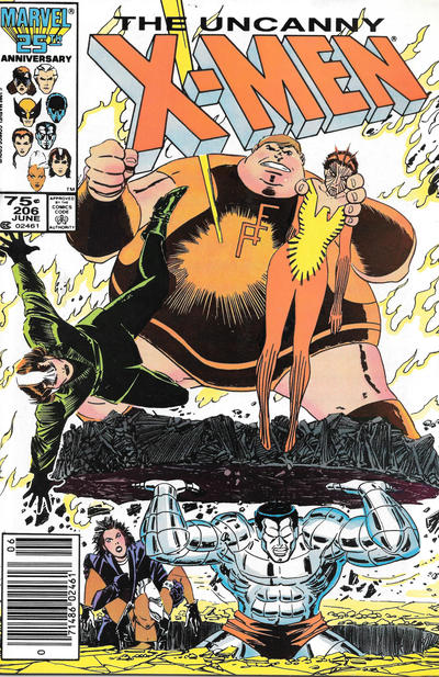 The Uncanny X-Men #206 [Newsstand]-Good (1.8 – 3)