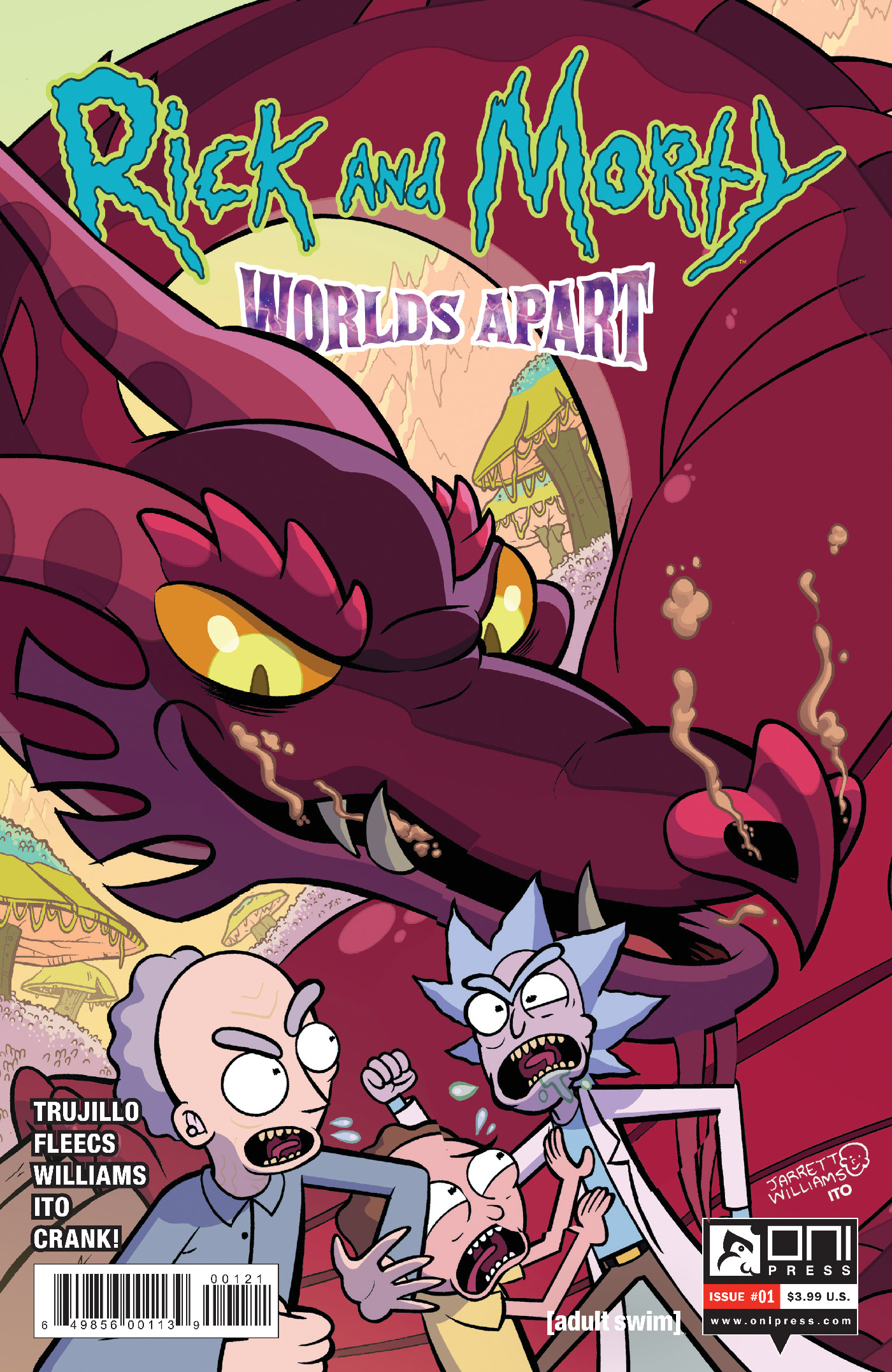 Rick and Morty Worlds Apart #1 Cover B Williams