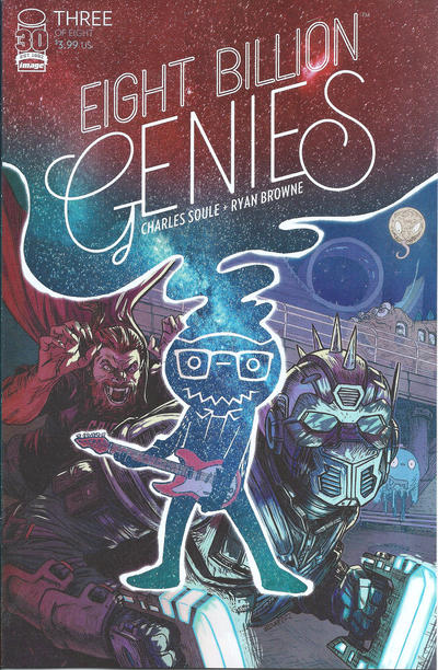 Eight Billion Genies #3 [Cover A - Ryan Browne]-Near Mint (9.2 - 9.8)