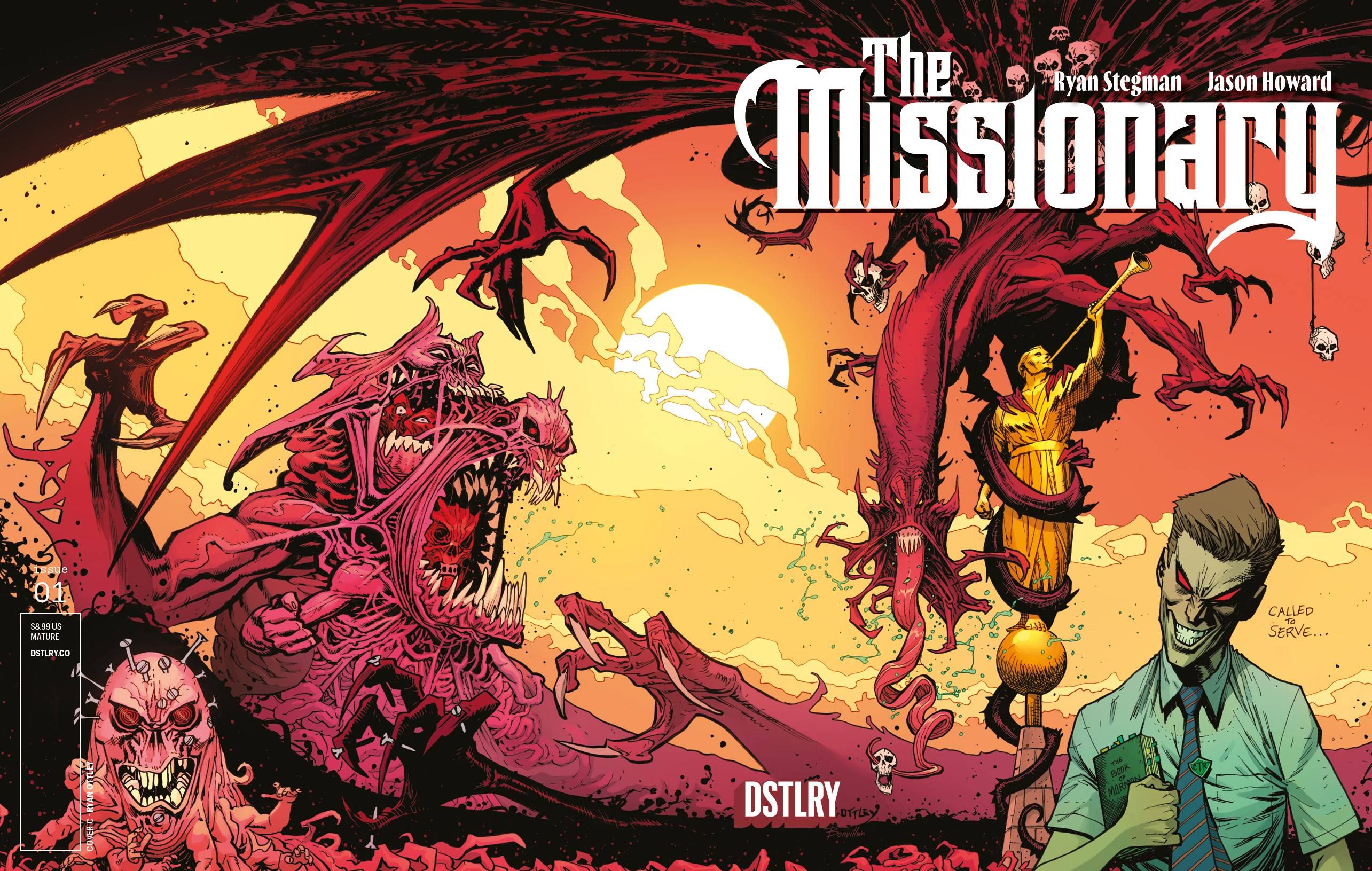 Missionary #1 Cover C 1 for 10 Incentive Ryan Ottley Variant (Of 3)