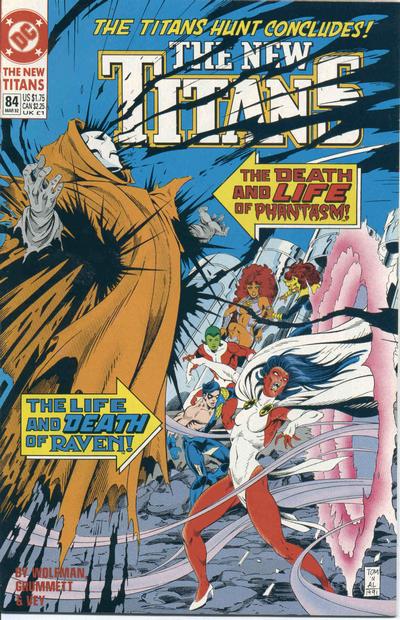 The New Titans #84-Near Mint (9.2 - 9.8)