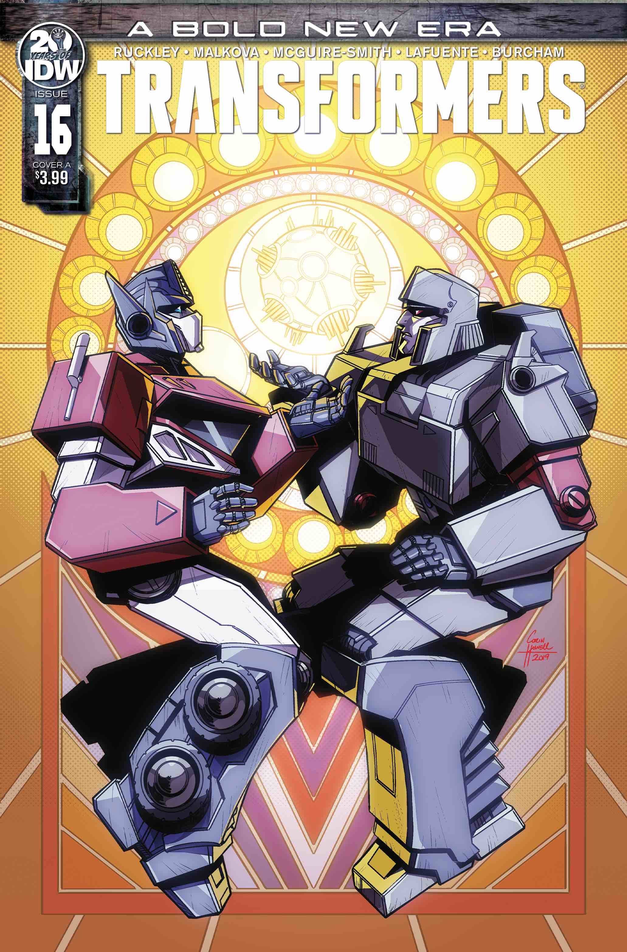 Transformers #16 Cover A Howell
