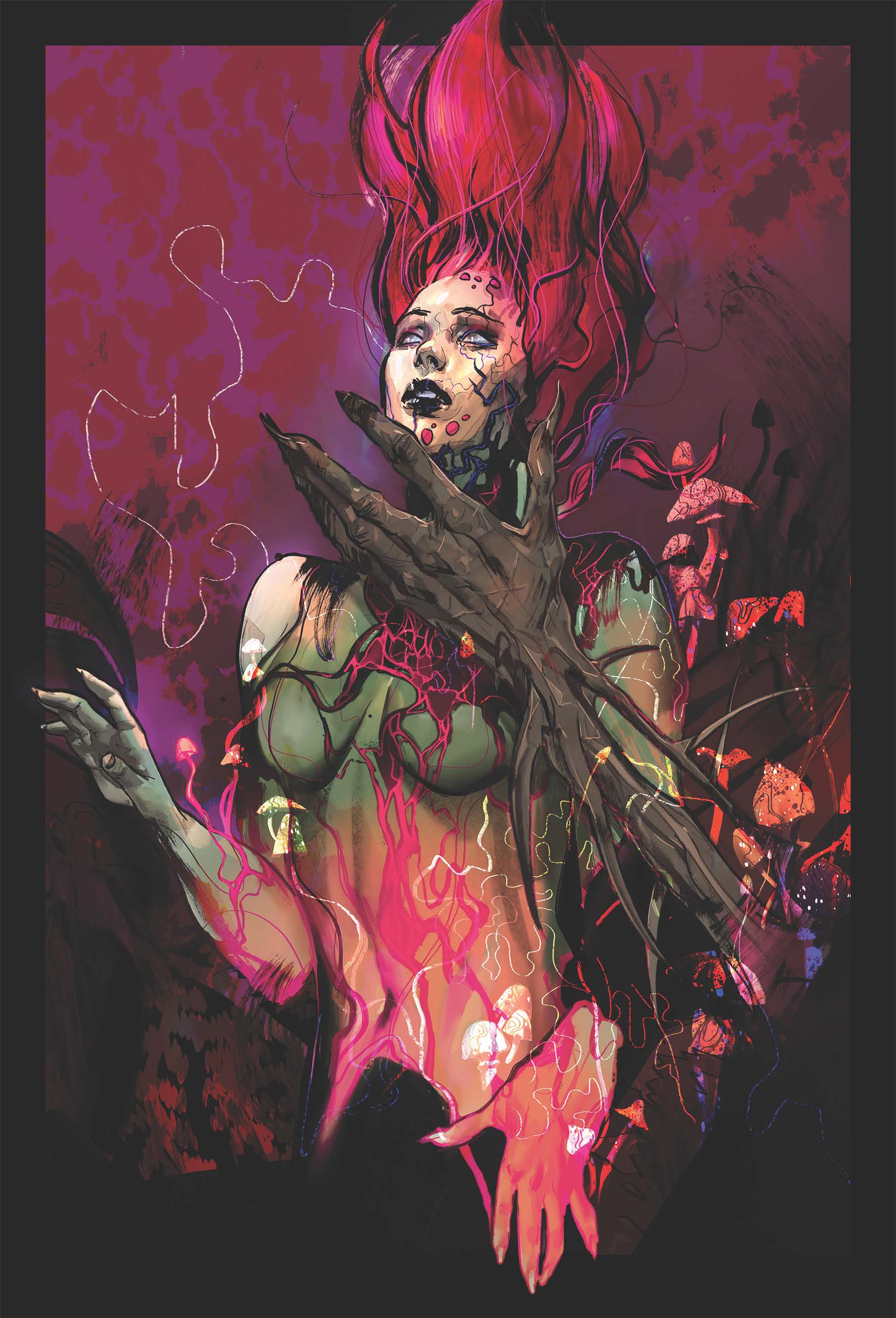 Poison Ivy #24 Cover D 1 for 25 Incentive Eliza Ivanova Card Stock Variant