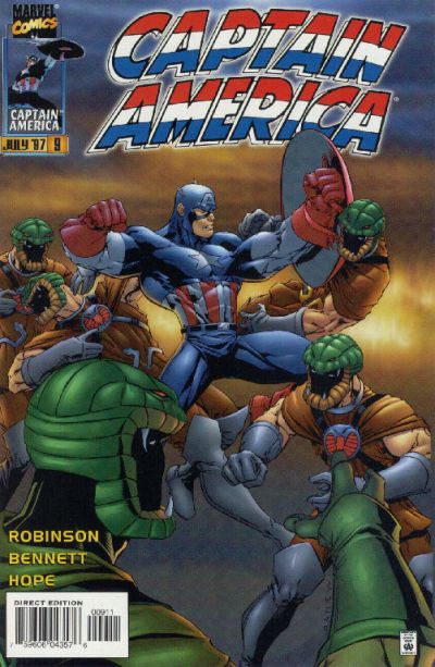 Captain America #9 [Direct Edition]