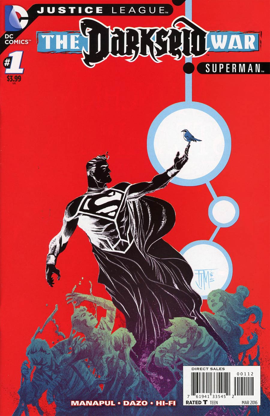 Justice League Darkseid War Superman 2nd Printing