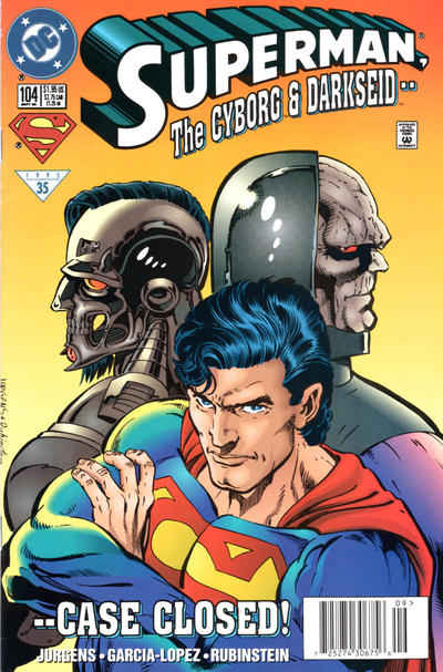 Superman #104 [Newsstand]-Good (1.8 – 3)