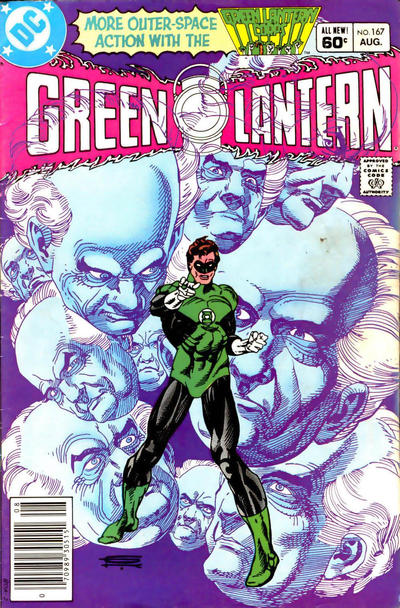 Green Lantern #167 [Newsstand] Very Fine