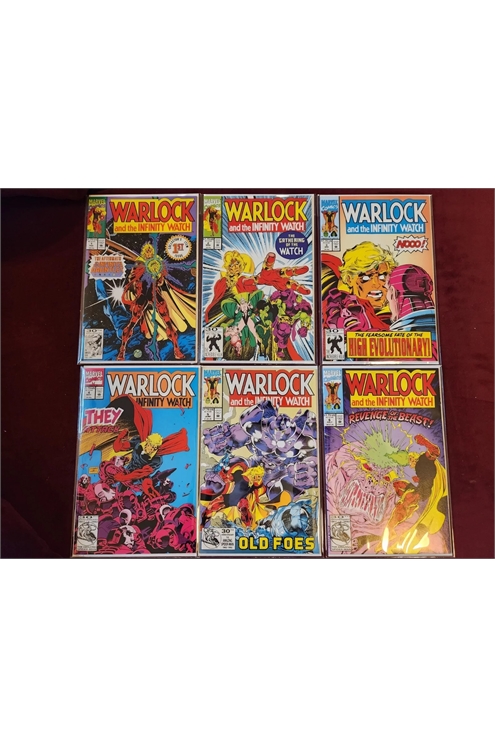 Warlock And The Infinity Watch 1-6 Comic Run
