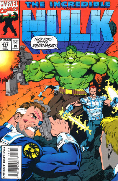 The Incredible Hulk #411 [Direct Edition]-Very Fine