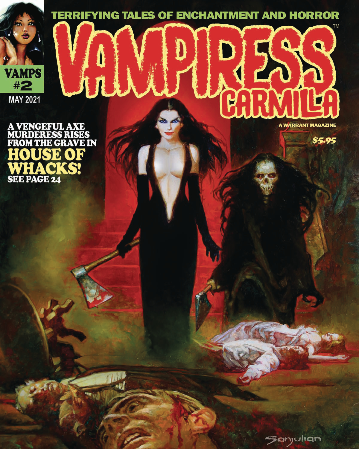 Vampiress Carmilla Magazine #2 (Mature)