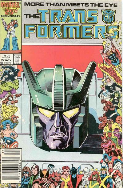 The Transformers #22 [Newsstand] - Fn-