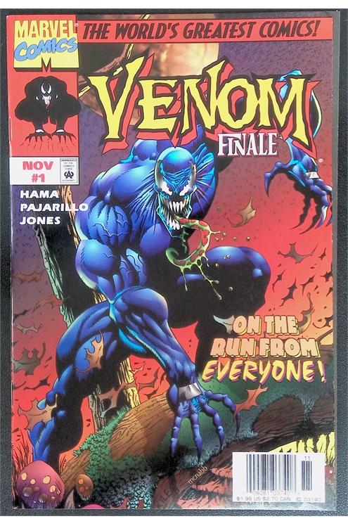 Venom: The Finale #1 [Newsstand]-Fine (5.5 – 7)