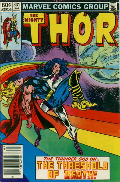 Thor #331 [Newsstand] - Fn/Vf