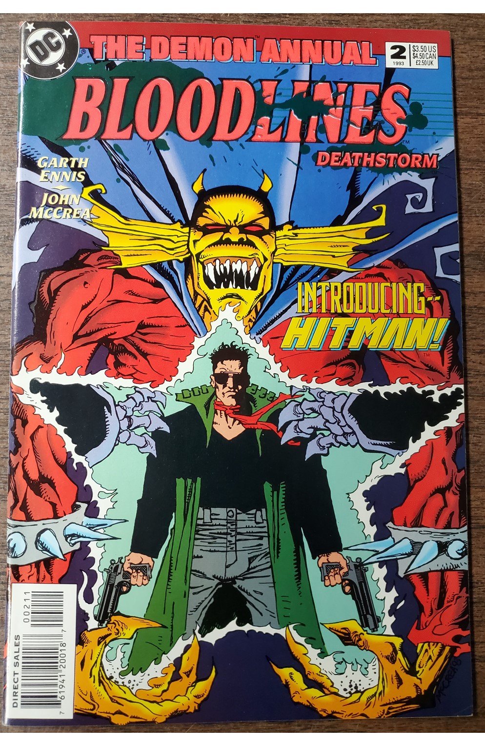 Demon Annual #2 (DC 1993) 1st App Hitman