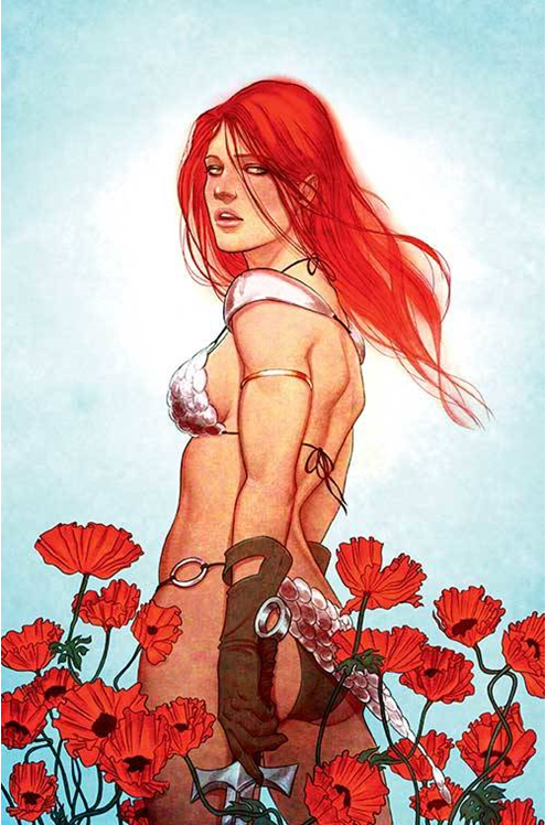 Red Sonja 2023 #14 Cover R 1 for 15 Incentive Frison Virgin