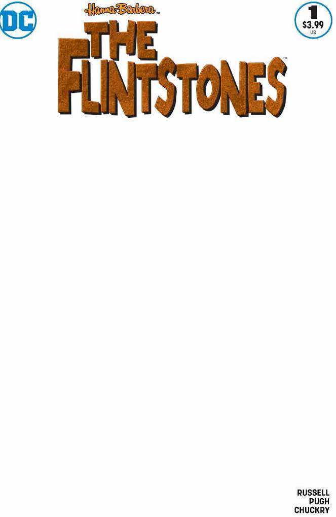 Flintstones #1 Blank Variant Edition