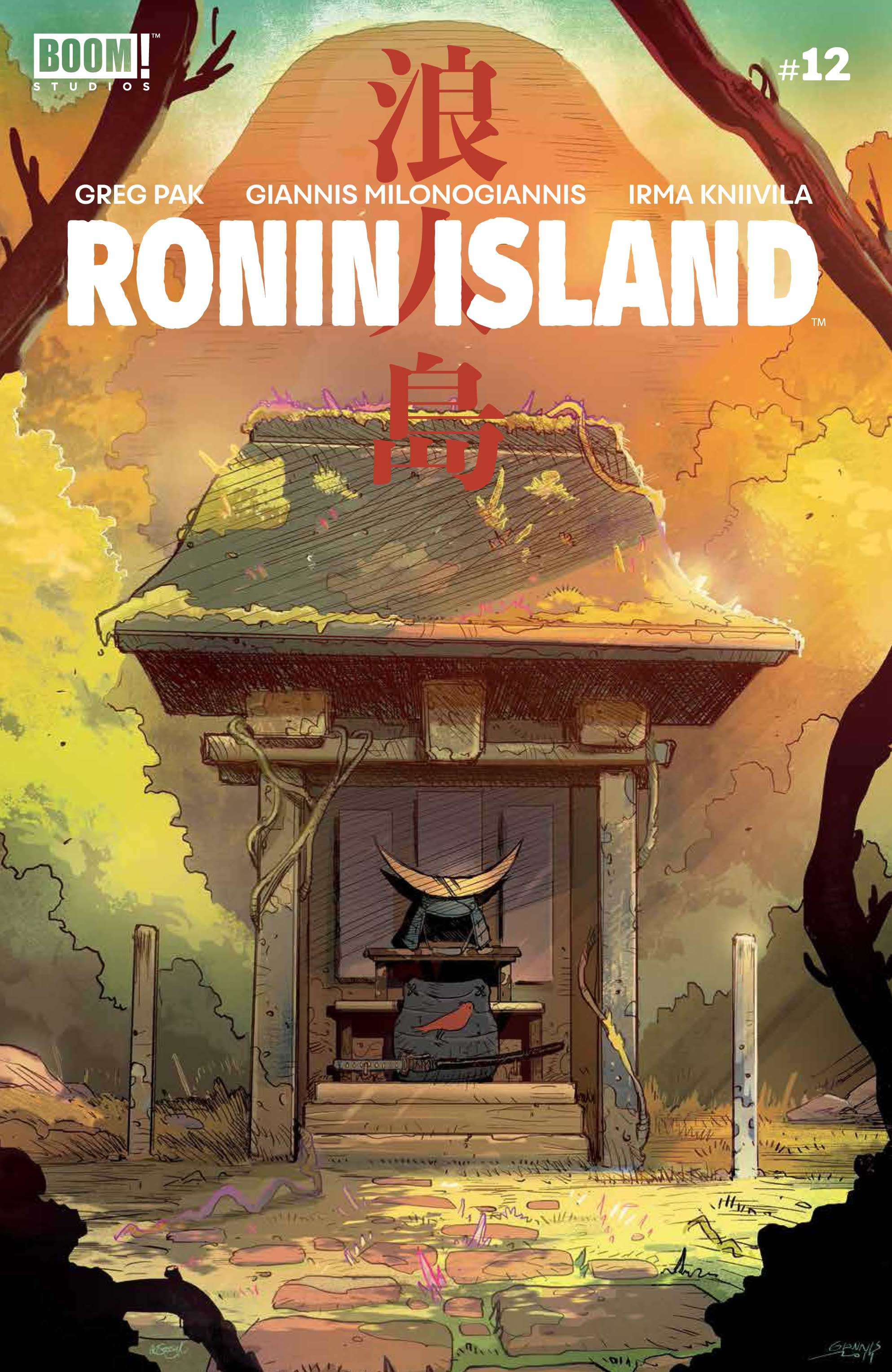 Ronin Island #12 Cover A Milonogiannis