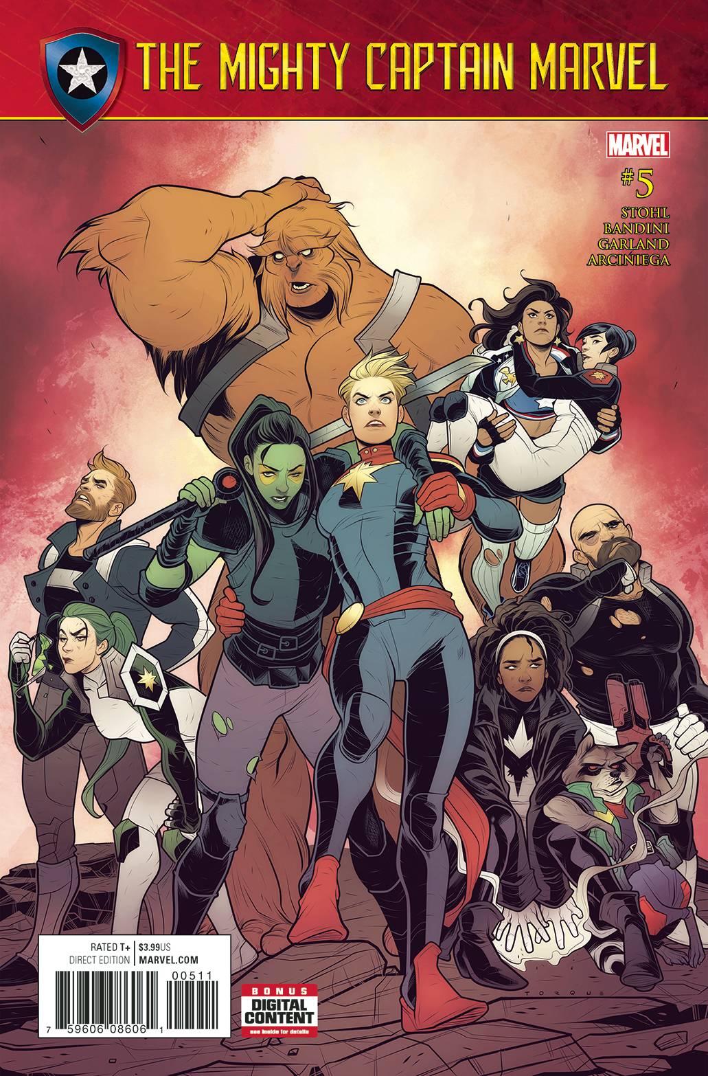 Mighty Captain Marvel #5 Secret Empire