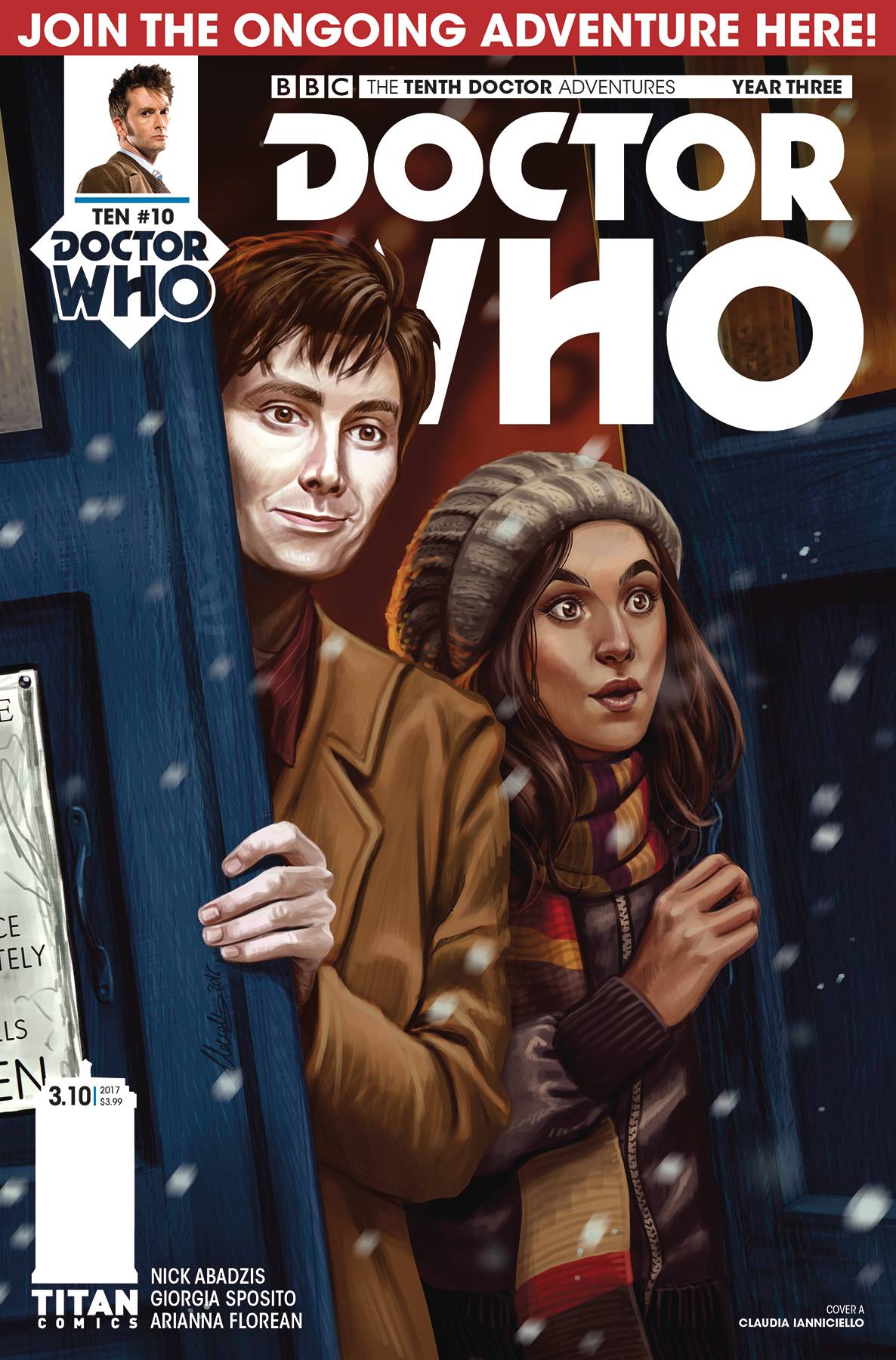 Doctor Who 10th Year Three #10 Cover A Iannicello