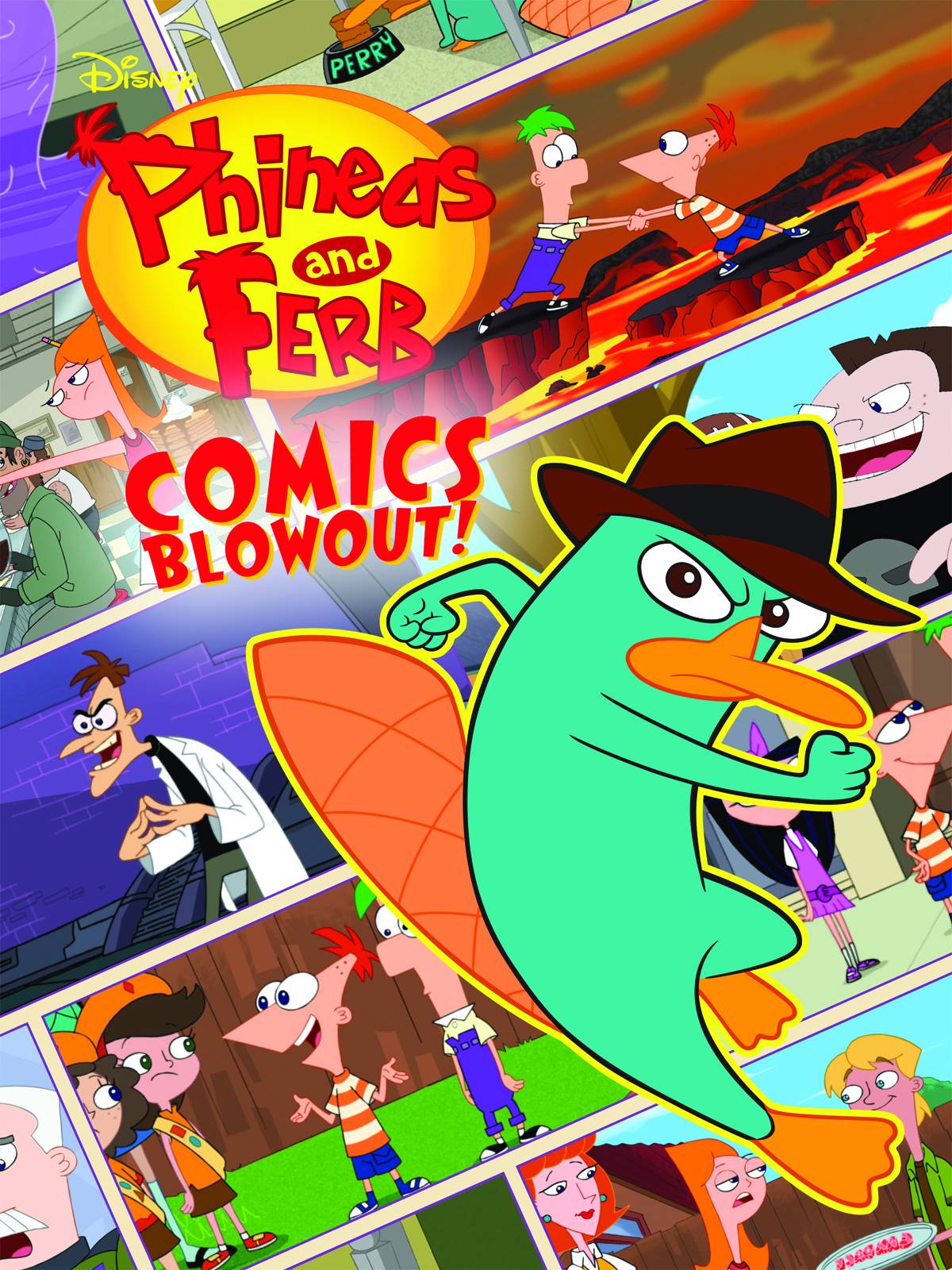 Disney Phineas And Ferb Omnibus Graphic Novel Volume 1