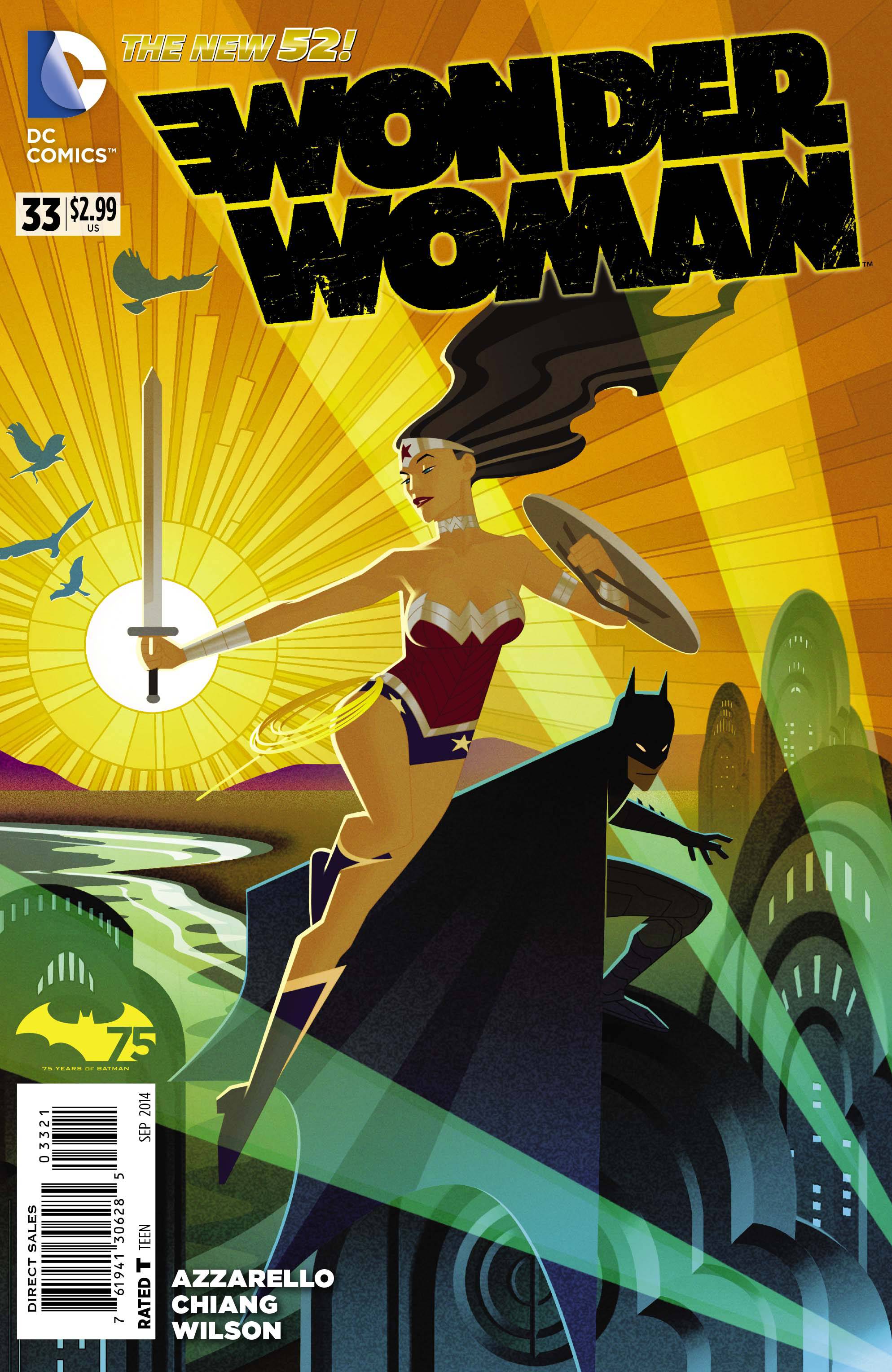 Wonder Woman #33 Batman 75 Variant Edition (2011)