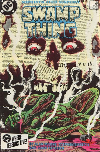 Saga of Swamp Thing #35 [Direct]-Near Mint (9.2 - 9.8)