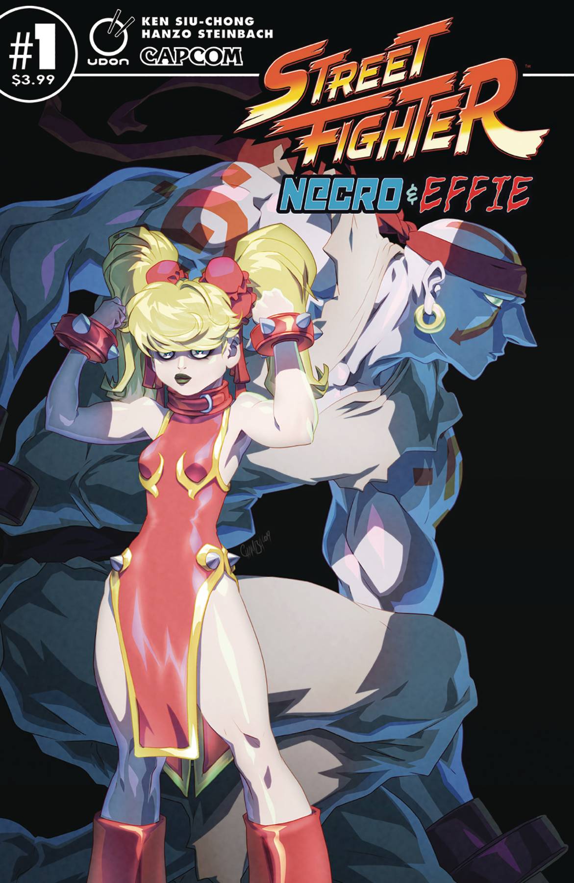 Street Fighter Necro & Effie #1 Cover B Cruz