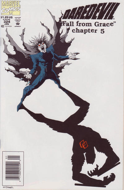 Daredevil #324 [Newsstand] - Vf+ 8.5
