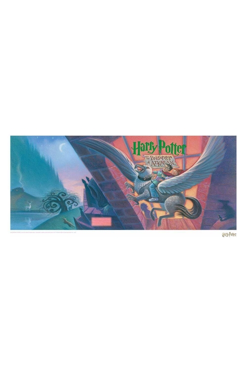 Harry Potter & The Prisoner of Azkaban Book Cover Artwork Limited Edition Art Print