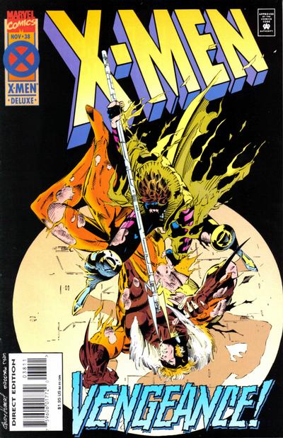 X-Men #38 [Deluxe Direct Edition]-Fine (5.5 – 7)