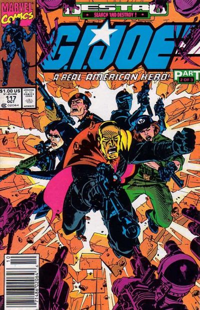 G.I. Joe, A Real American Hero #117 [Newsstand]-Fine (5.5 – 7)