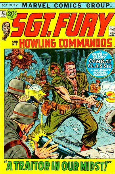 Sgt. Fury #93 - Vg-