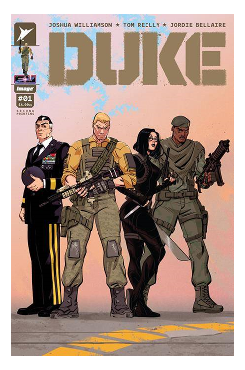 Duke #1 Second Printing Cover C Tom Reilly Variant