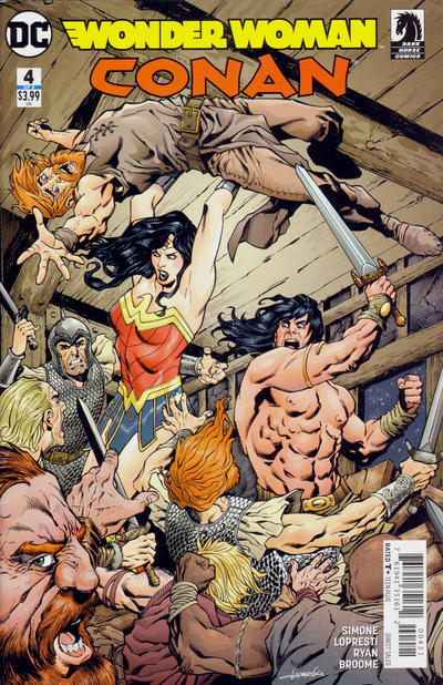 Wonder Woman / Conan #4 [Aaron Lopresti Cover]-Near Mint (9.2 - 9.8)