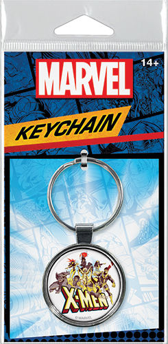 X-Men Cartoon Group Keychain