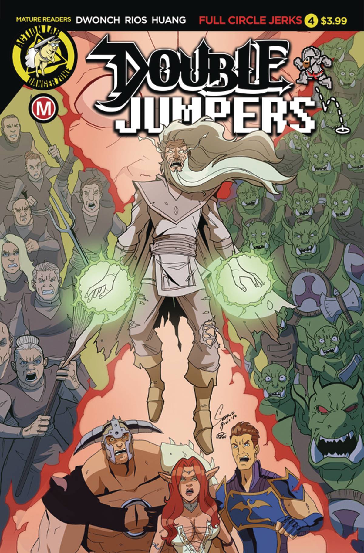 Double Jumpers Full Circle Jerks #4 Cover A Rios (Mature) (Of 4)