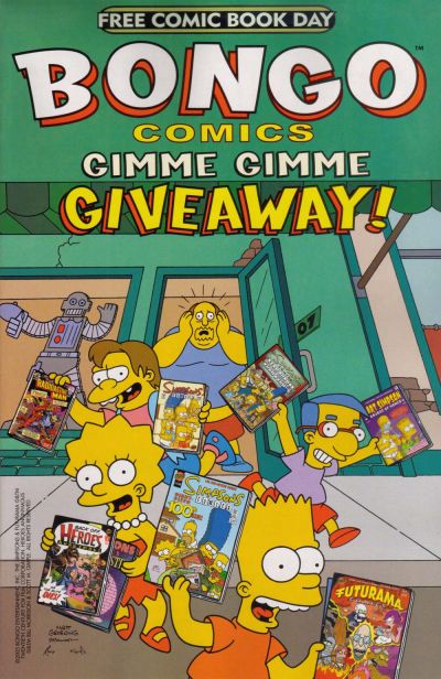 Bongo Comics Gimme Gimme Giveaway! #0-Very Fine